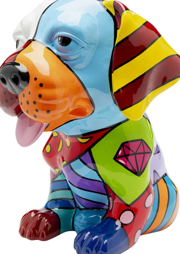 Figura decorativa Dog Patchwork 35cm - KARE