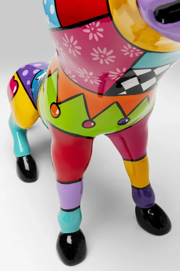 Figura decorativa Donkey Patchwork 54cm - KARE