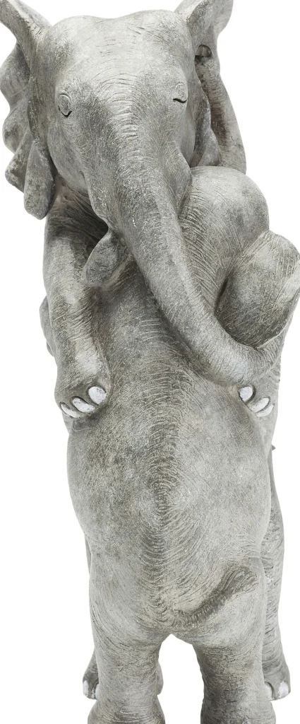 FIGURA DECORATIVA ELEPHANT HUG - KARE