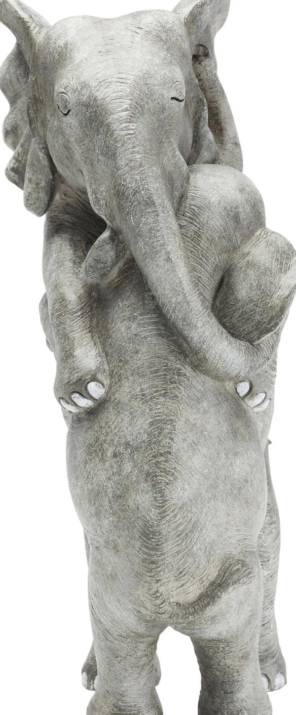 FIGURA DECORATIVA ELEPHANT HUG - KARE