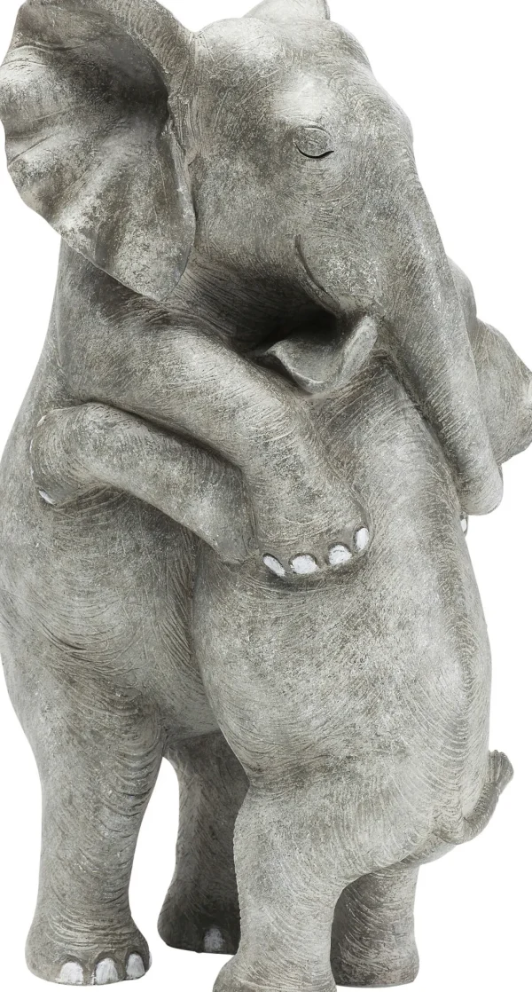 FIGURA DECORATIVA ELEPHANT HUG - KARE