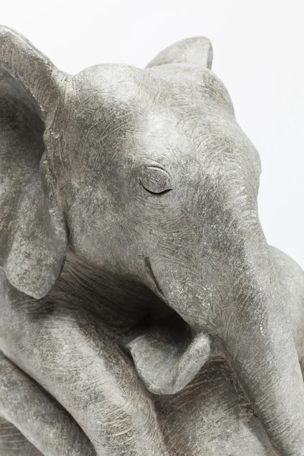 FIGURA DECORATIVA ELEPHANT HUG - KARE