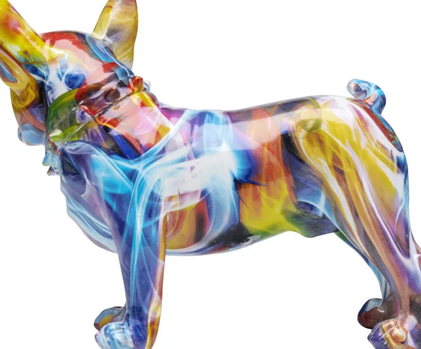 Figura decorativa Frenchie colorato 24cm - KARE
