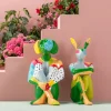 Figura decorativa Gangster Rabbit Colore 80cm - KARE