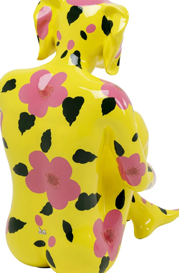 Figura decorativa Gangster Dog Giallo 80cm - KARE