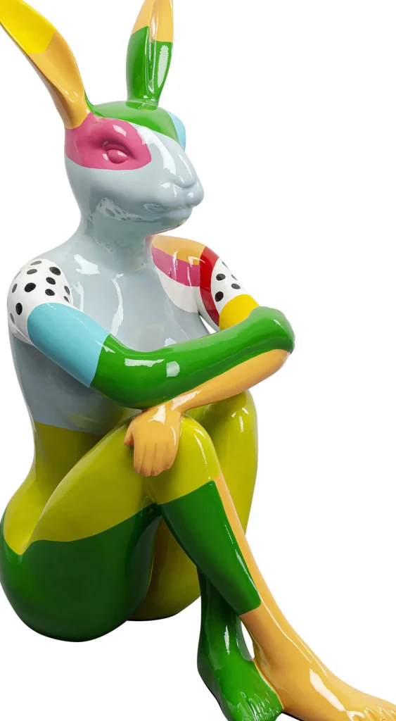 Figura decorativa Gangster Rabbit Colore 80cm - KARE