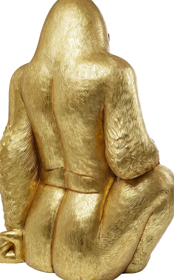 Figura decorativa Gorilla oro XL 180 - KARE