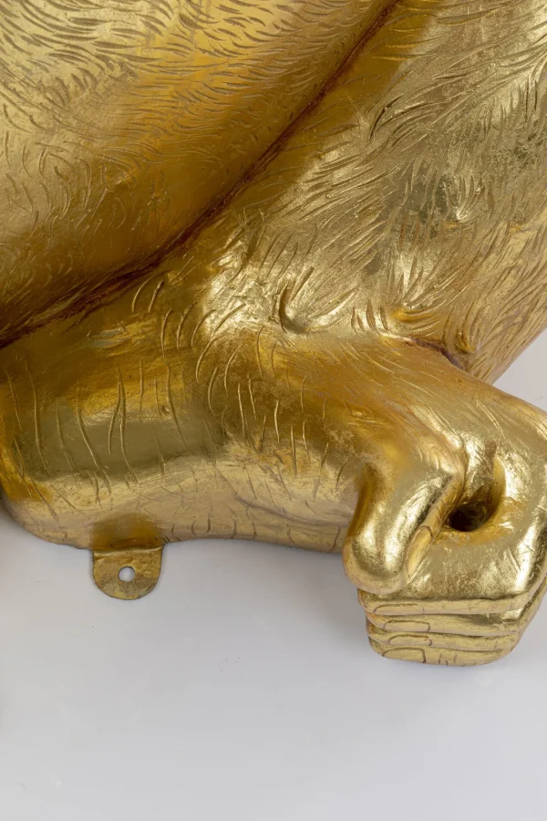 Figura decorativa Gorilla oro XL 180 - KARE