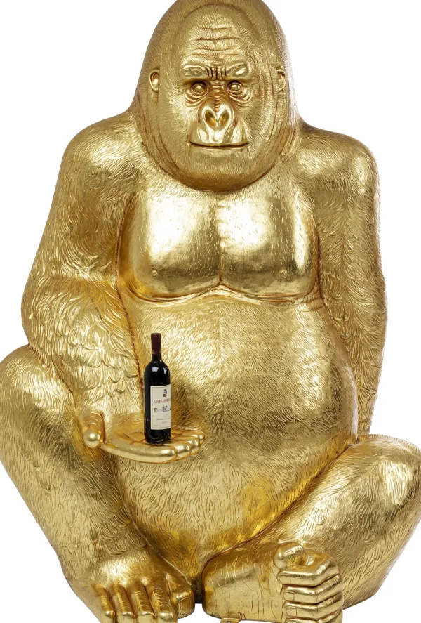 Figura decorativa Gorilla oro XL 180 - KARE