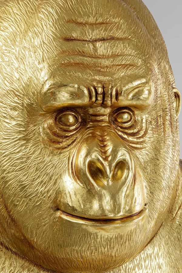 Figura decorativa Gorilla oro XL 180 - KARE