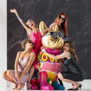 Figura decorativa Graffiti Dog 152cm - KARE