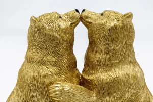 Figura decorativa Kissing Bears 17cm - KARE
