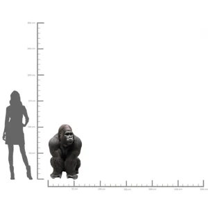 Figura Decorativa Monkey Gorilla Front Xxl - KARE