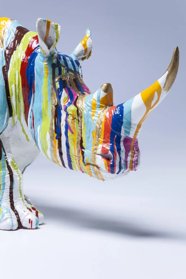 Figura Decorativa Rhino Colore 26cm - KARE