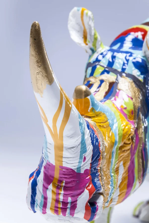 Figura Decorativa Rhino Colore 26cm - KARE