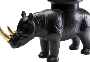 Figura decorativa Rhino Nero 41cm - KARE