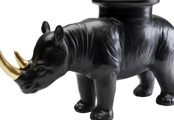 Figura decorativa Rhino Nero 41cm - KARE
