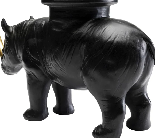 Figura decorativa Rhino Nero 41cm - KARE