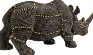 Figura decorativa Rhino Rivets Pearls 26cm - KARE