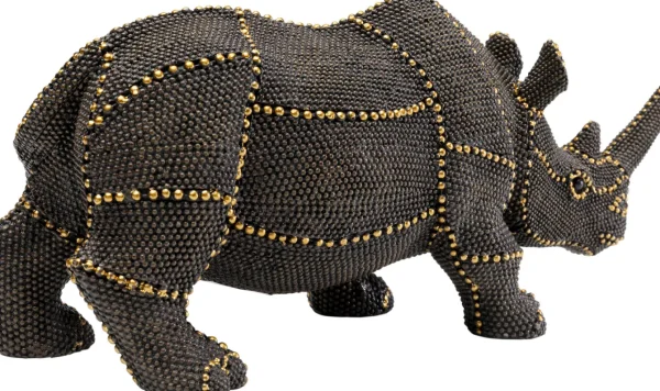 Figura decorativa Rhino Rivets Pearls 26cm - KARE