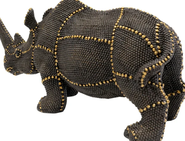 Figura decorativa Rhino Rivets Pearls 26cm - KARE