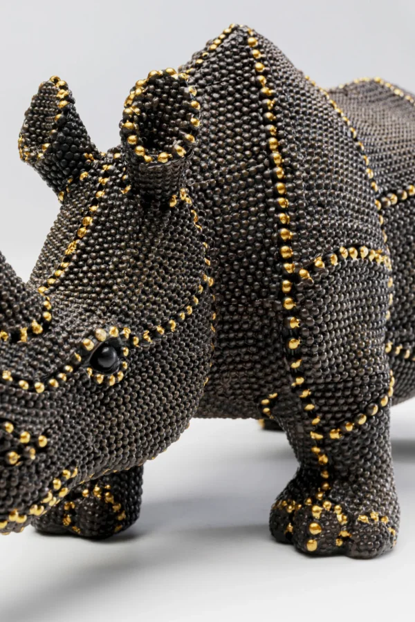 Figura decorativa Rhino Rivets Pearls 26cm - KARE