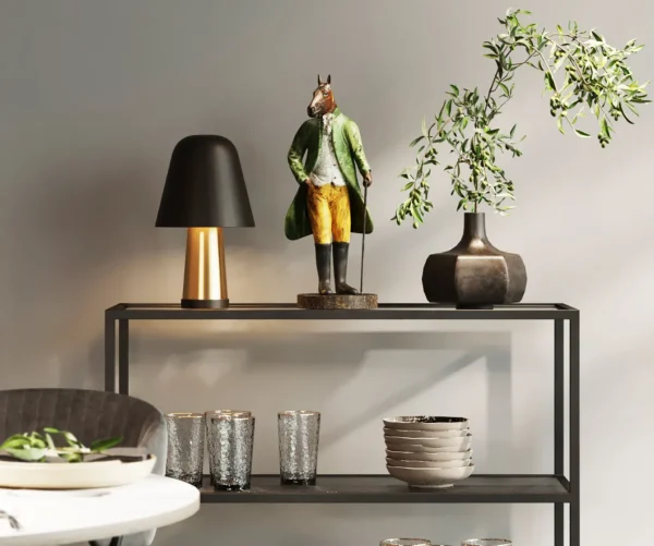 Figura decorativa Sir Horse Standing 44cm - KARE