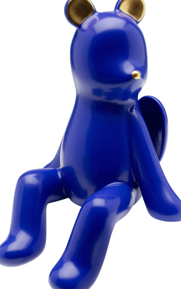 Figura decorativa Sitting Squirrel blu 20cm - KARE