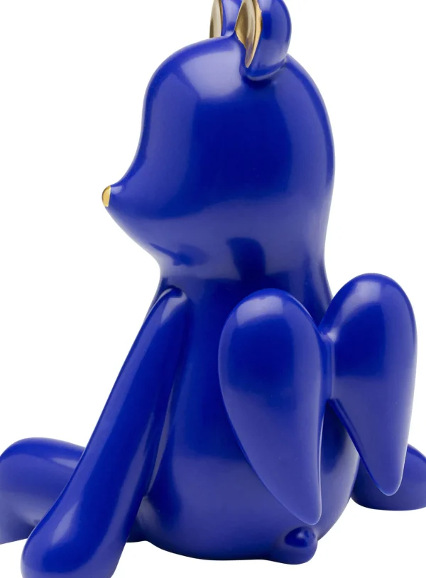 Figura decorativa Sitting Squirrel blu 20cm - KARE
