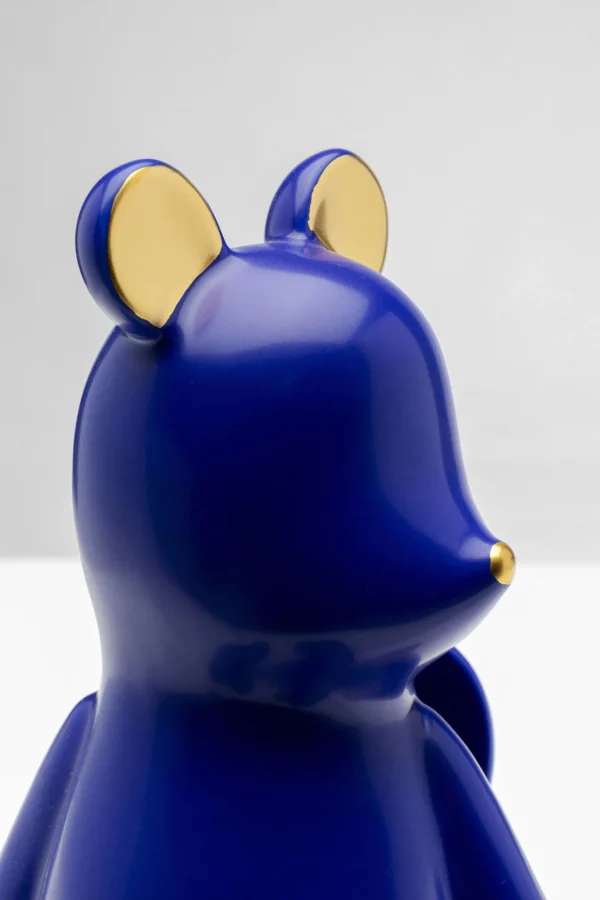 Figura decorativa Sitting Squirrel blu 20cm - KARE