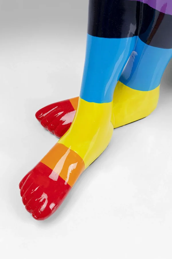 FIGURA DECORATIVA SITTING RABBIT RAINBOW 80 - KARE