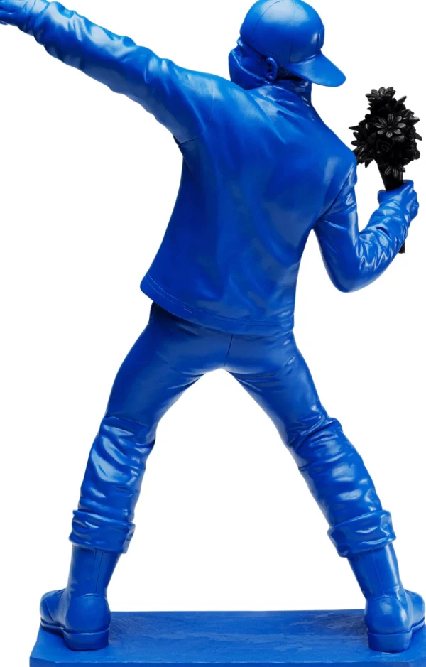 Figura decorativa Street Art Bouquet Blu 67cm - KARE