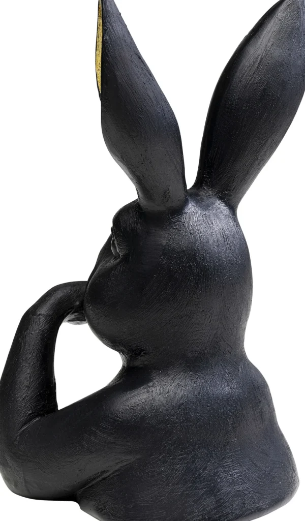 Figura decorativa Sweet Rabbit nero 23cm - KARE