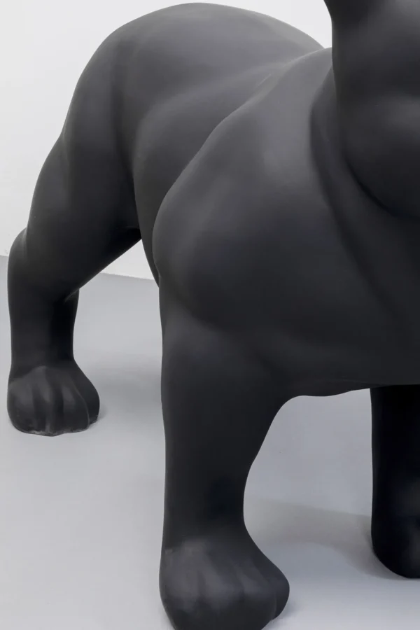 Figura decorativa Toto Teen nero matt 90cm - KARE