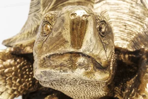 Figura Decorativa Turtle Oro Grande - KARE