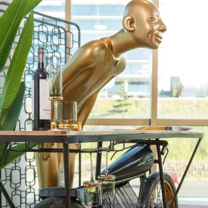 Figura Decorativa Welcome Guests Oro Grande - KARE