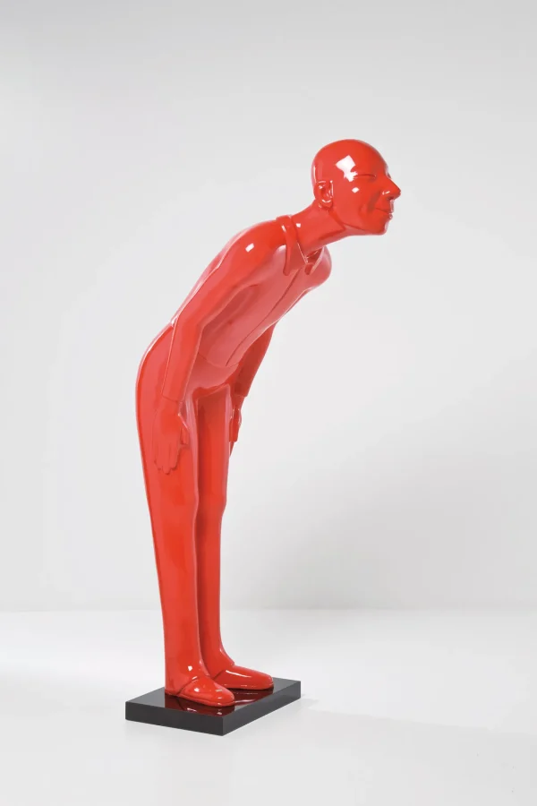 Figura Decorativa Welcome Guests Rosso Xl - KARE