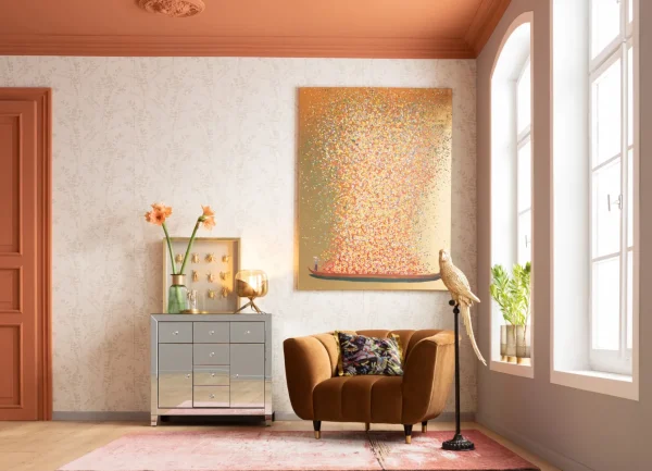 Figurina Deco Pappagallo Oro - KARE