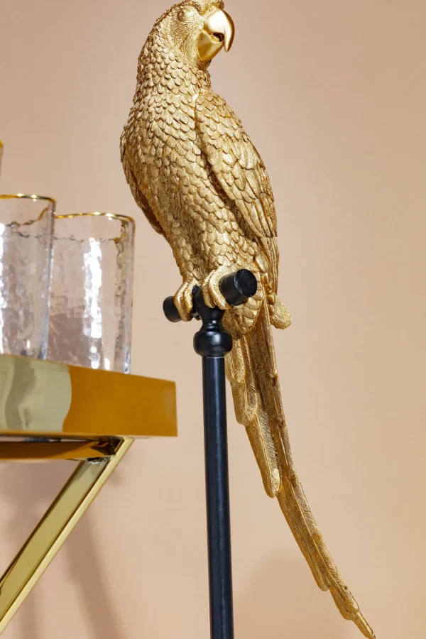 Figurina Deco Pappagallo Oro - KARE