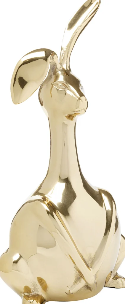 Figurina decorativa Bunny oro 37cm - KARE