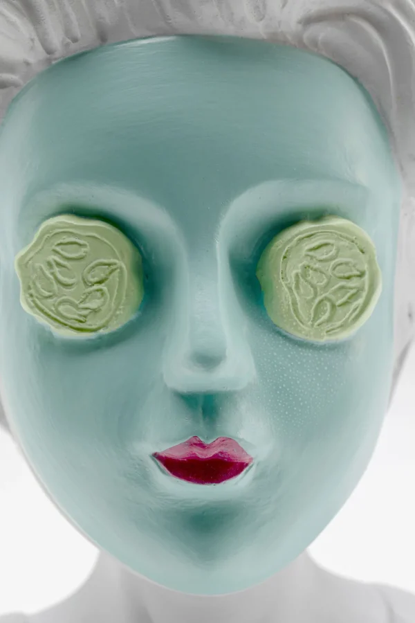 Figurina decorativa Cucumber Mask 20cm - KARE