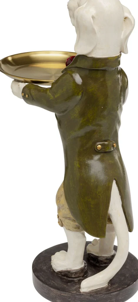 Figurina decorativa Gentleman Dog Tray 43cm - KARE