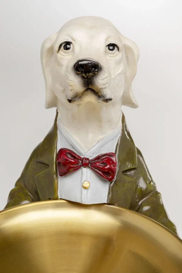 Figurina decorativa Gentleman Dog Tray 43cm - KARE