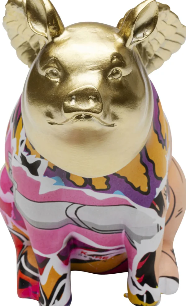 Figurina decorativa Graffiti Flying Pig 16cm - KARE