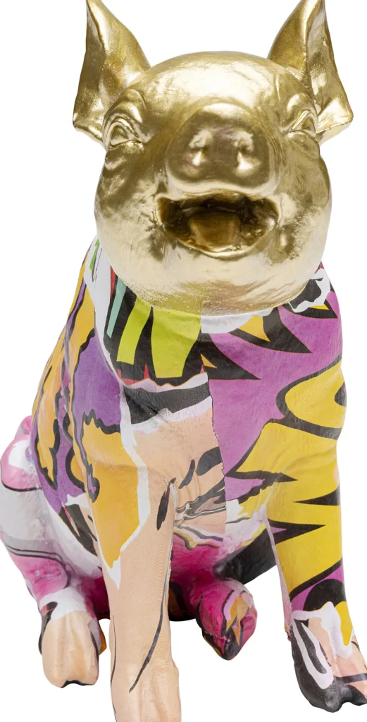 Figurina decorativa Graffiti Pig 20cm - KARE