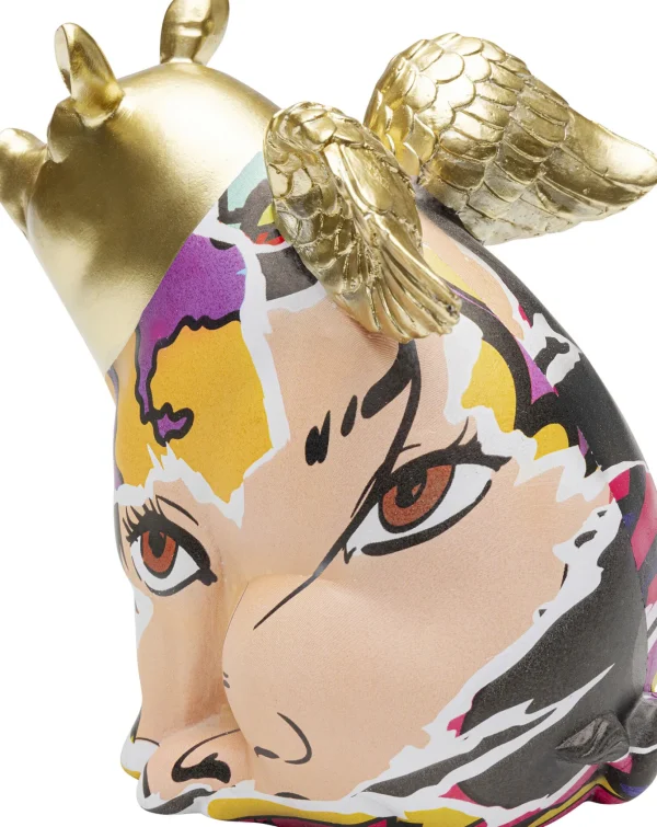 Figurina decorativa Graffiti Flying Pig 16cm - KARE