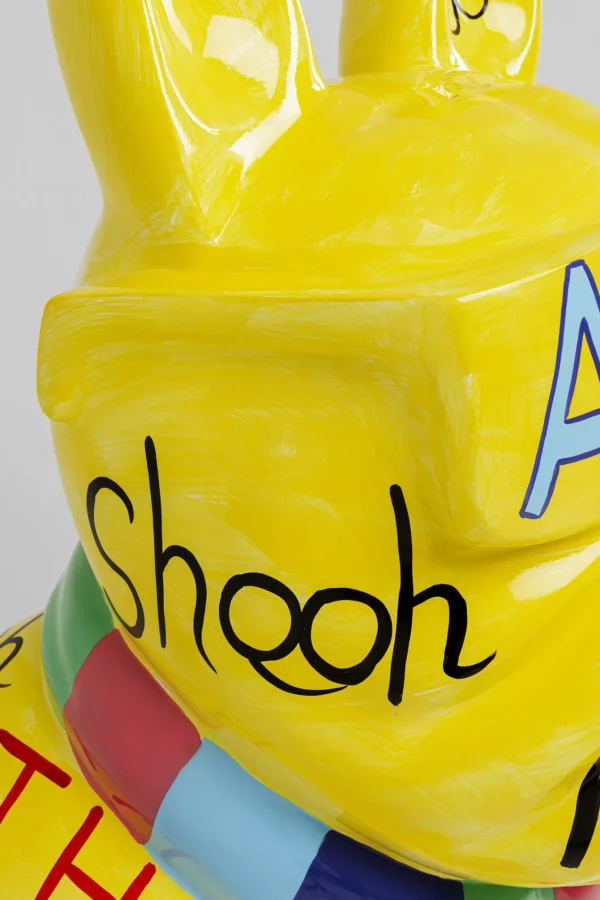 Figurina decorativa Graffiti Dog giallo 122cm - KARE