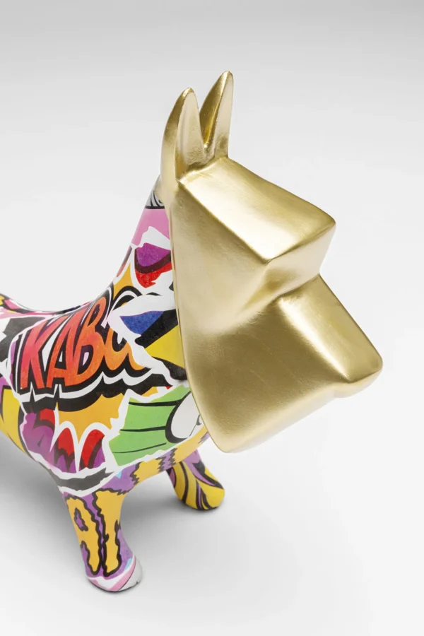 Figurina decorativa Graffiti Pixel Dog 35cm - KARE