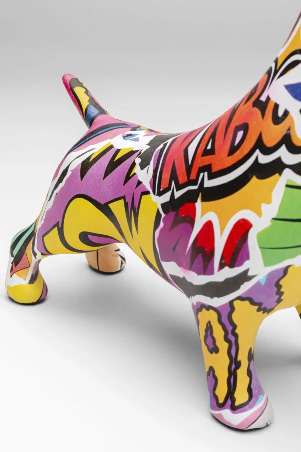 Figurina decorativa Graffiti Pixel Dog 35cm - KARE