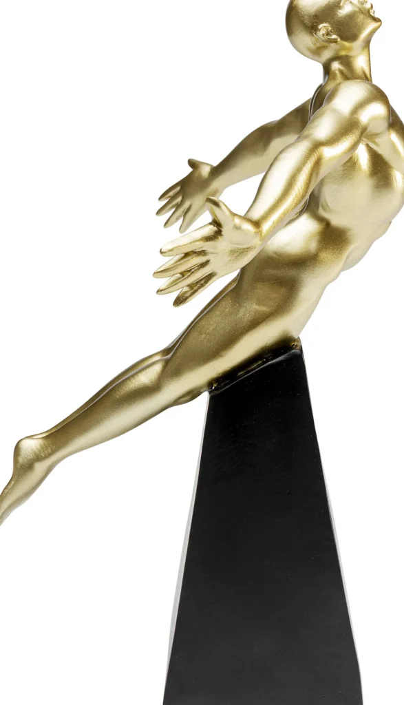 Figurina decorativa Jumper oro 37cm - KARE
